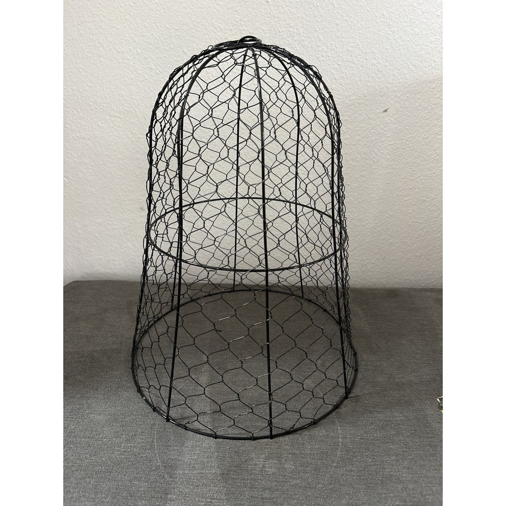 Chicken Wire Cloche, Garden Cloche and Plant Protector (1) 17"x 12.5"
